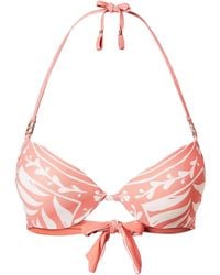 Twinset - Bikinitop Met Abstracte Print - Lyst