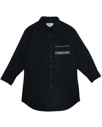 Oscar Ouyang - Chemise À Poche Brodées - Lyst