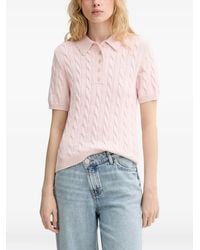 Gestuz - Gzthilla Short-Sleeve Polo Top - Lyst