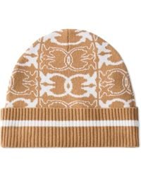 Pinko - Bonnet Nervuré À Motif Love Birds - Lyst
