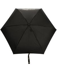 Moschino Logo-print Umbrella in Natural Womens Accessories Umbrellas 