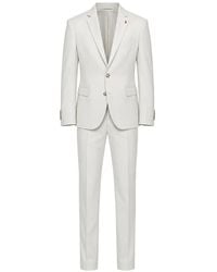 MULISH - Spalletti Notch-Lapels Single-Breasted Suit - Lyst