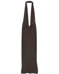 Christopher Esber - Ruched Halterneck Midi Dress - Lyst