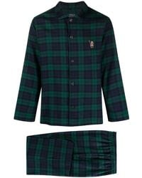 Polo Ralph Lauren - Check-Pattern Pajama Set - Lyst