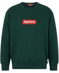 Supreme - Box Logo Crewneck Sweatshirt - Lyst