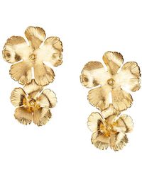 Jennifer Behr - Collette Floral Drop Earrings - Lyst