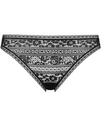 Eres - Certitude Slip Met Afwerking Van Kant - Lyst