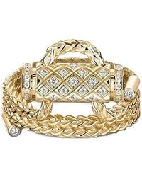 Nouvel Heritage - Latch Diamond Ring - Lyst