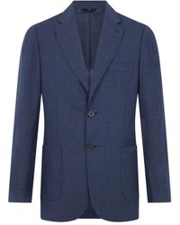 Brooks Brothers - Hopsack Virgin-Wool Blazer - Lyst