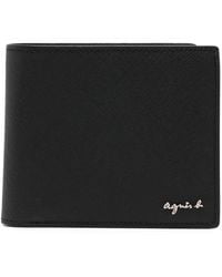 agnès b. - Leather Wallet - Lyst