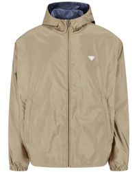 Prada - Reversible Logo Jacket - Lyst