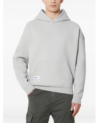 Alpha Industries - Felpa Con Cappuccio E Stampa Logo Sul Retro - Lyst