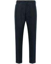Paul Smith - Mid-rise Linen Chino Trousers - Lyst
