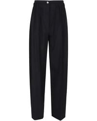 Sportmax - Elastic-Waist Trousers - Lyst