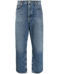Agolde - Mid-rise Straigth-leg Jeans - Lyst