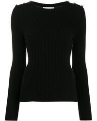 McQueen - Knitted Slim-Fit Jumper - Lyst
