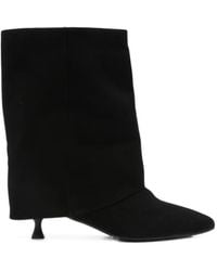 GISEL B - Fold-Over Pointed-Toe Boots - Lyst