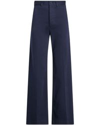 Polo Ralph Lauren - High-waisted Wide-leg Trousers - Lyst