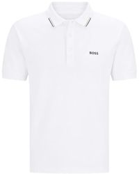 BOSS GREEN HUGO BOSS - Short-Sleeve Polo Shirt - Lyst