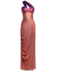 Maria Lucia Hohan - Claudine Pleated One-Shoulder Gown - Lyst
