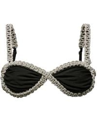 HIBOURAMA - Infinity Crystal-Embellished Bikini - Lyst