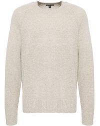 James Perse - Lightweight Textured Cashmere Crew - Lyst