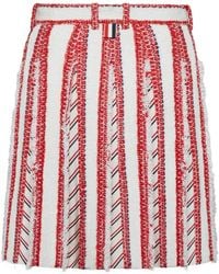 Thom Browne - Geplooide Mini-Rok - Lyst