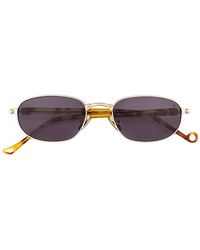Eyepetizer - Riad Oval-Frame Sunglasses - Lyst