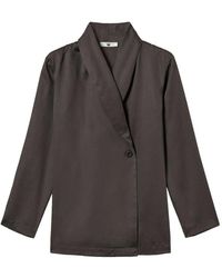 Twinset - Satin Blazer - Lyst