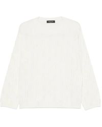 Fabiana Filippi - Bead-Embellished Crew-Neck Sweater - Lyst