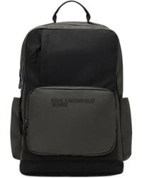 KARL LAGERFELD - Logo-Embossed Backpack - Lyst