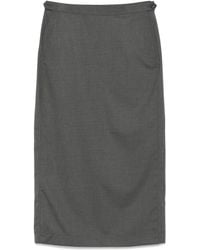 Remain - Falda midi Suiting - Lyst