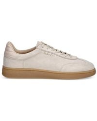 GANT - Cuzmo Logo-Print Panelled Sneakers - Lyst