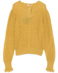 Twinset - ラッフルカフス セーター - Lyst