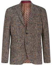 Etro - Wool And Alpaca Blend Blazer - Lyst