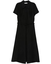 Fendi - Bouclé Wool Midi Dress - Lyst
