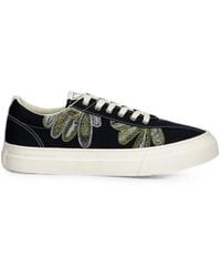 Stepney Workers Club - Dellow Embroidered Canvas Sneakers - Lyst
