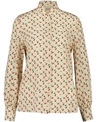 Valentino Garavani - Cherryfic-Print Shirt - Lyst