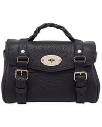Mulberry - Mini Alexa Tote Bag Mit Geflochtenem Henkel - Lyst