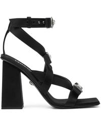 Versace - Medusa Bow-detailed Sandals - Lyst