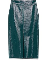 THE M.. - Falda midi Nada - Lyst