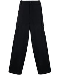Giorgio Armani - Straight-Leg Wool Trousers - Lyst