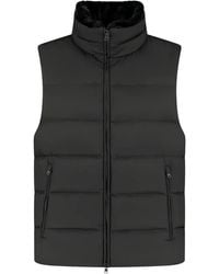 Herno - Zip-Up Padded Gilet - Lyst