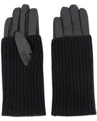 Samsøe & Samsøe - Salaras Ribbed-Knit Gloves - Lyst