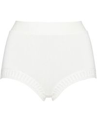 Eres - Graphic Lace-Trim High-Waist Briefs - Lyst