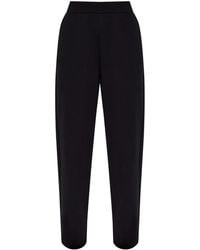 Emporio Armani - Logo-Embroidered Track Pants - Lyst
