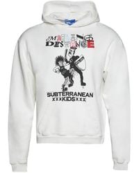 Marking Distance - Sudadera Con Capucha Y Estampado Gráfico - Lyst