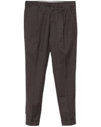 PT Torino - Virgin Wool Blend Straight-Leg Trousers - Lyst