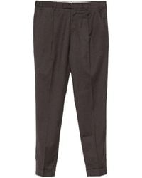 PT Torino - Pantalones rectos de mezcla de lana virgen - Lyst