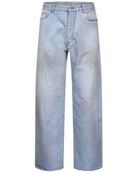 Balenciaga - Distressed Fit Jeans - Lyst